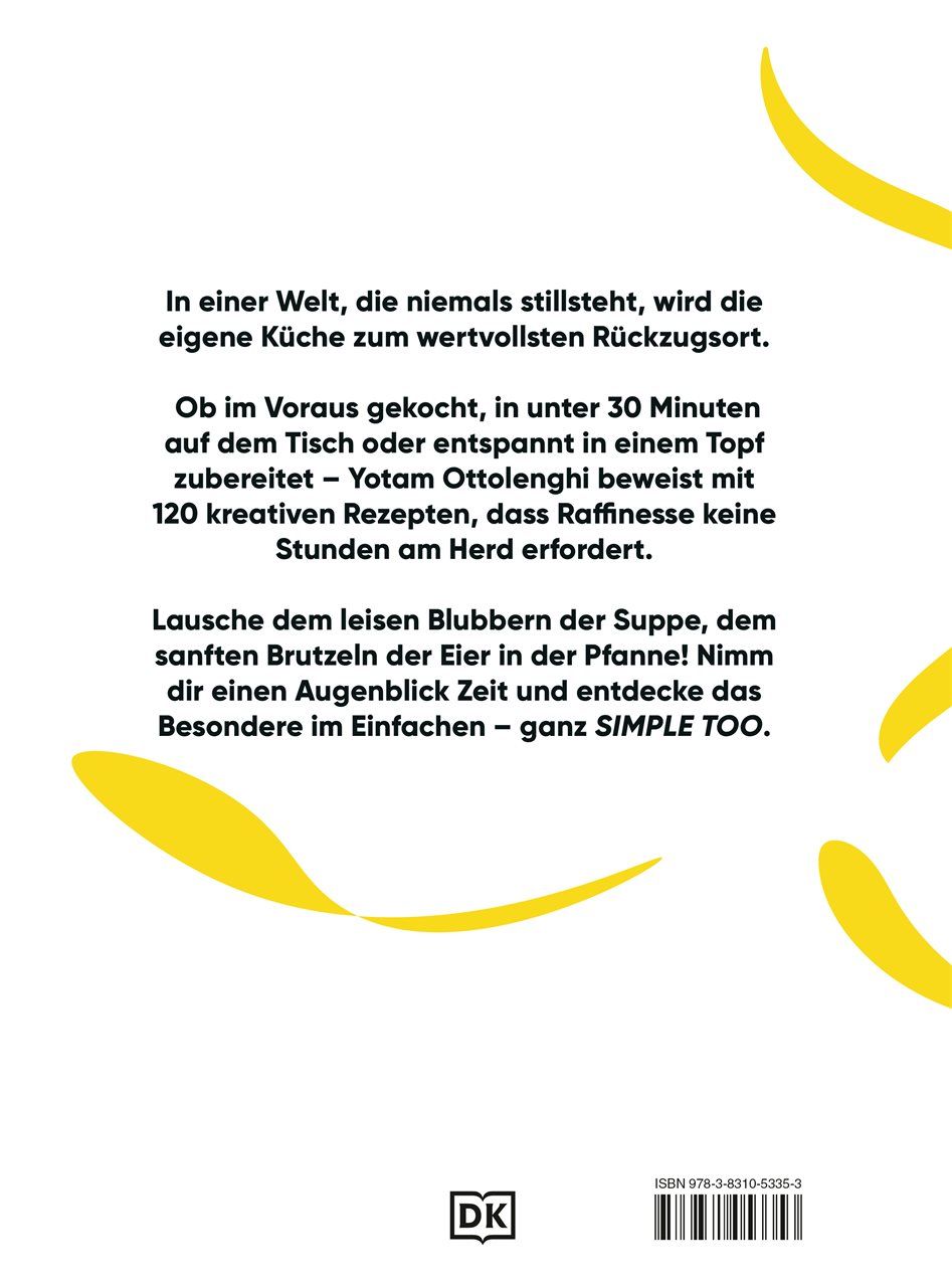 Rückseitencover Ottolenghi Simple too