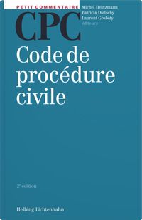 Vorderes Coverbild Petit commentaire CPC