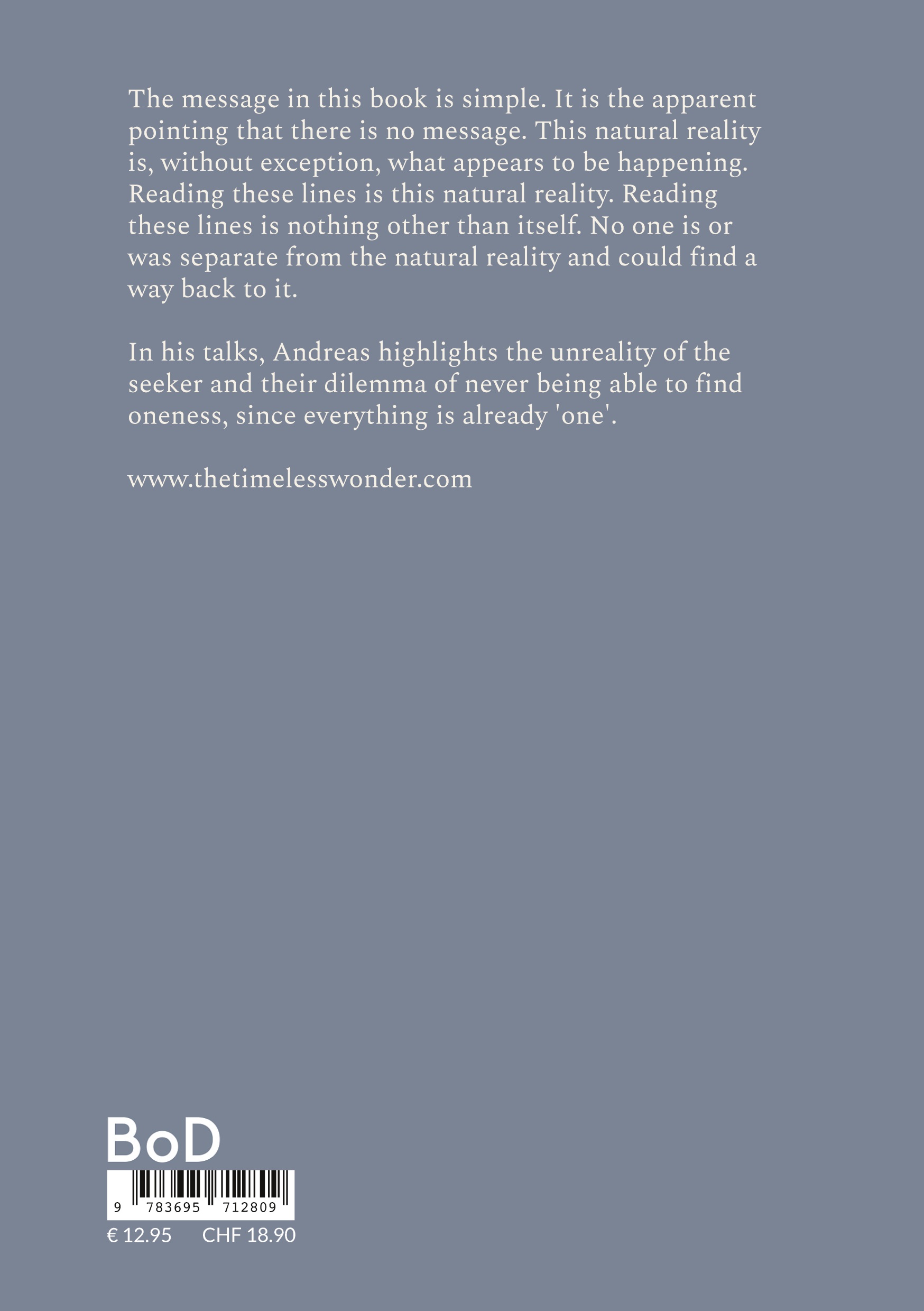 Rückseitencover What apparently happens