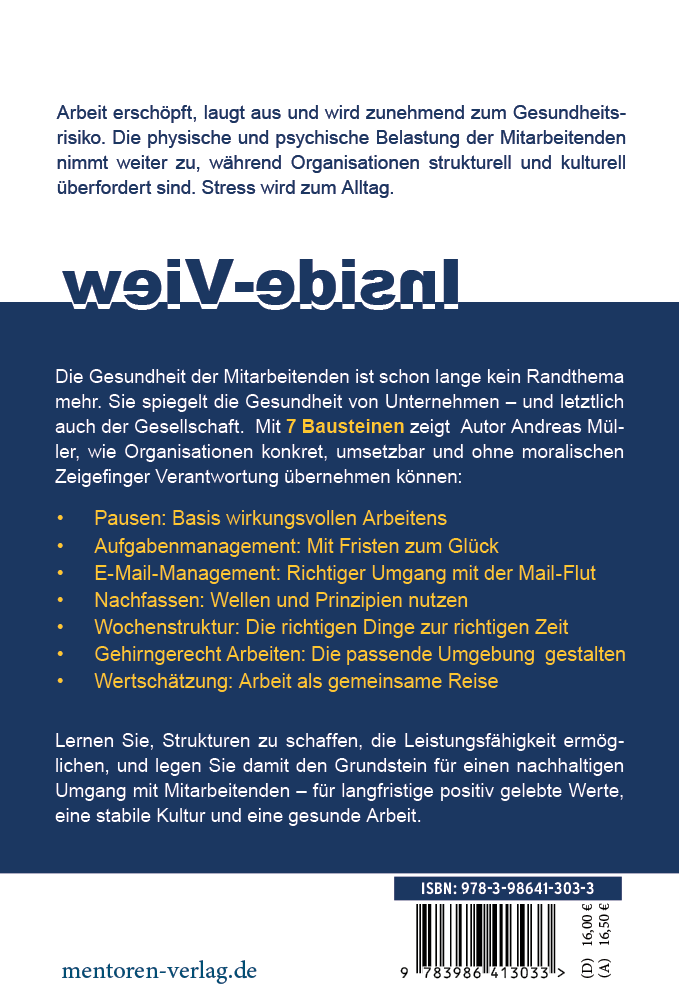 Rückseitencover Stressfrei Arbeiten