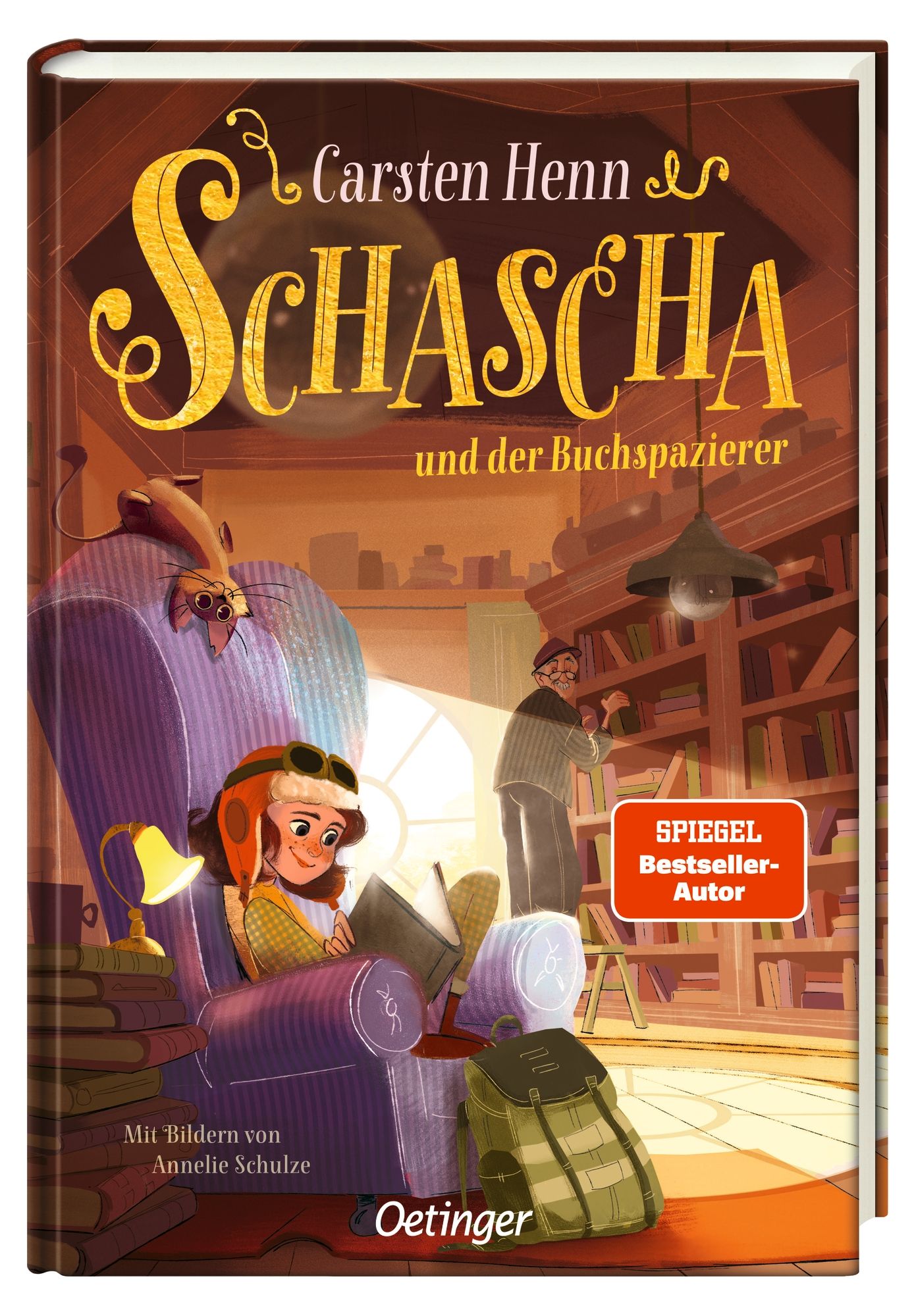 Gesamtes Coverbild Schascha und der Buchspazierer