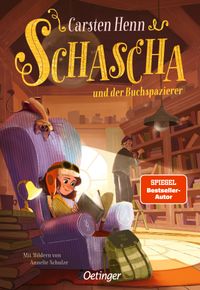 Vorderes Coverbild Schascha und der Buchspazierer