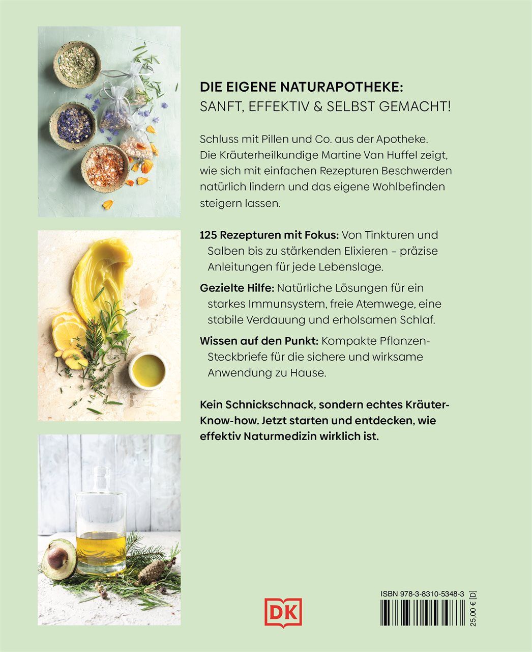 Rückseitencover Das kleine Handbuch der Kräuterapotheke