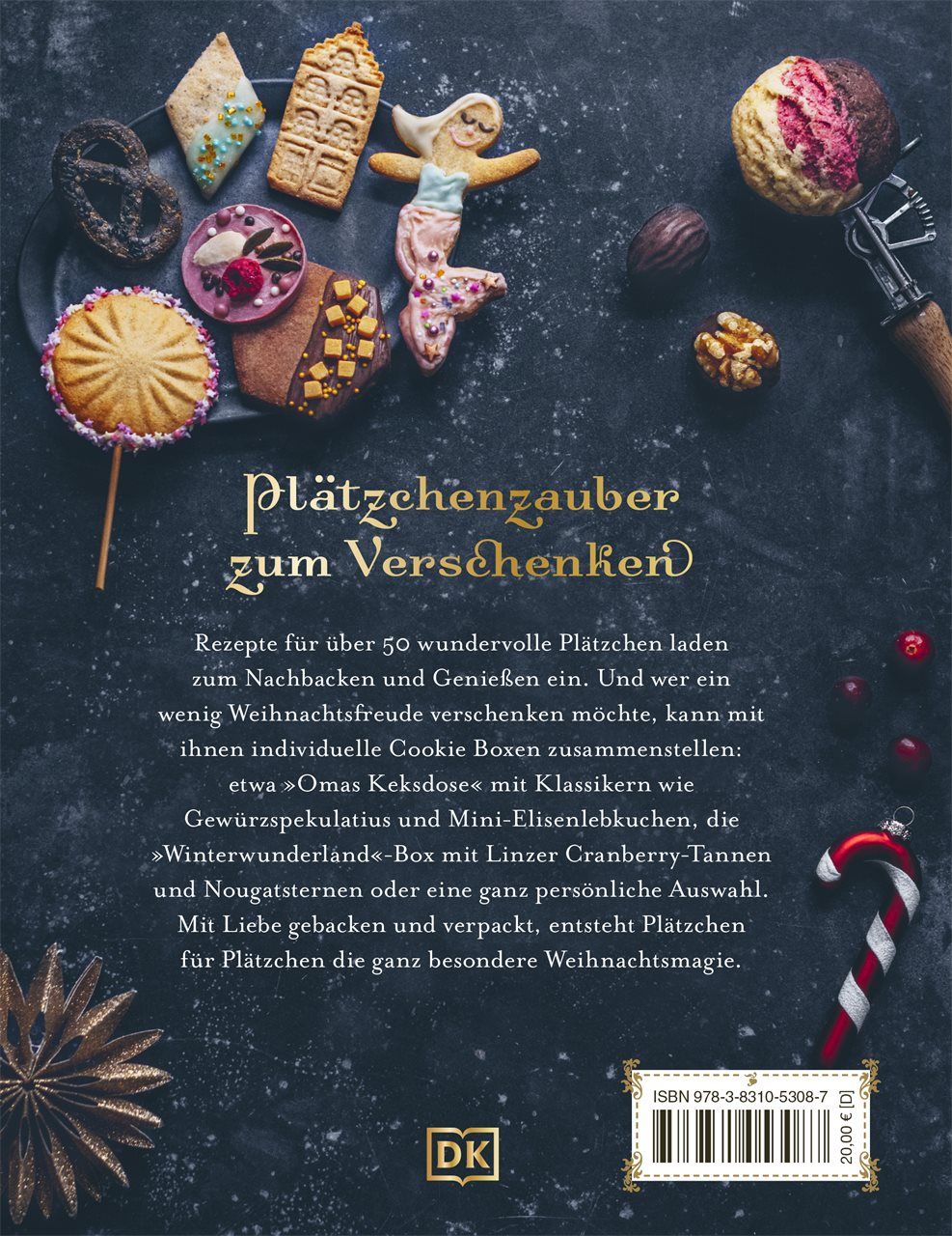Rückseitencover Christmas Cookie Box