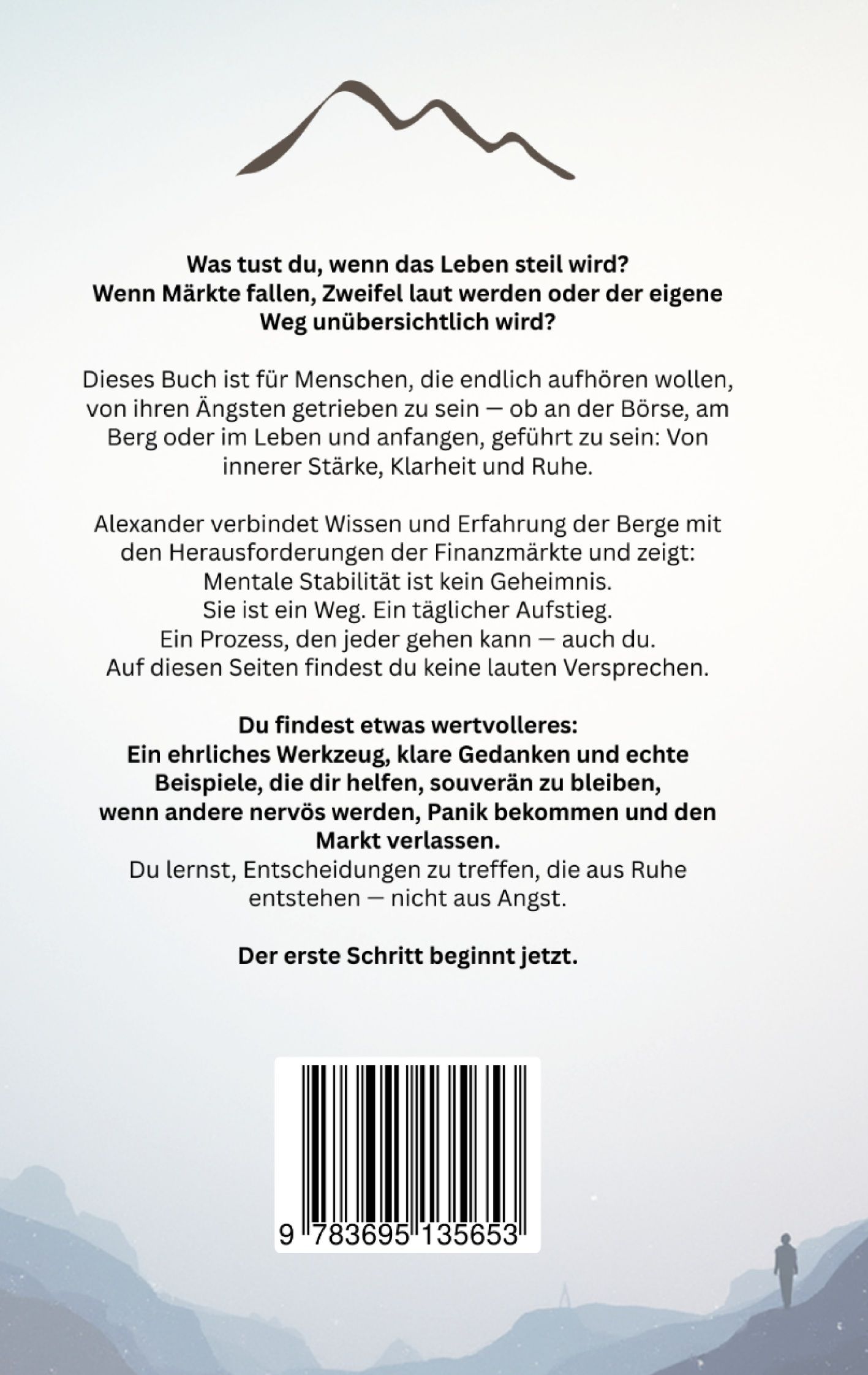 Rückseitencover Investieren wie ein Bergsteiger
