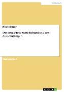 Vorderes Coverbild Die ertragsteuerliche Behandlung von Ausschüttungen