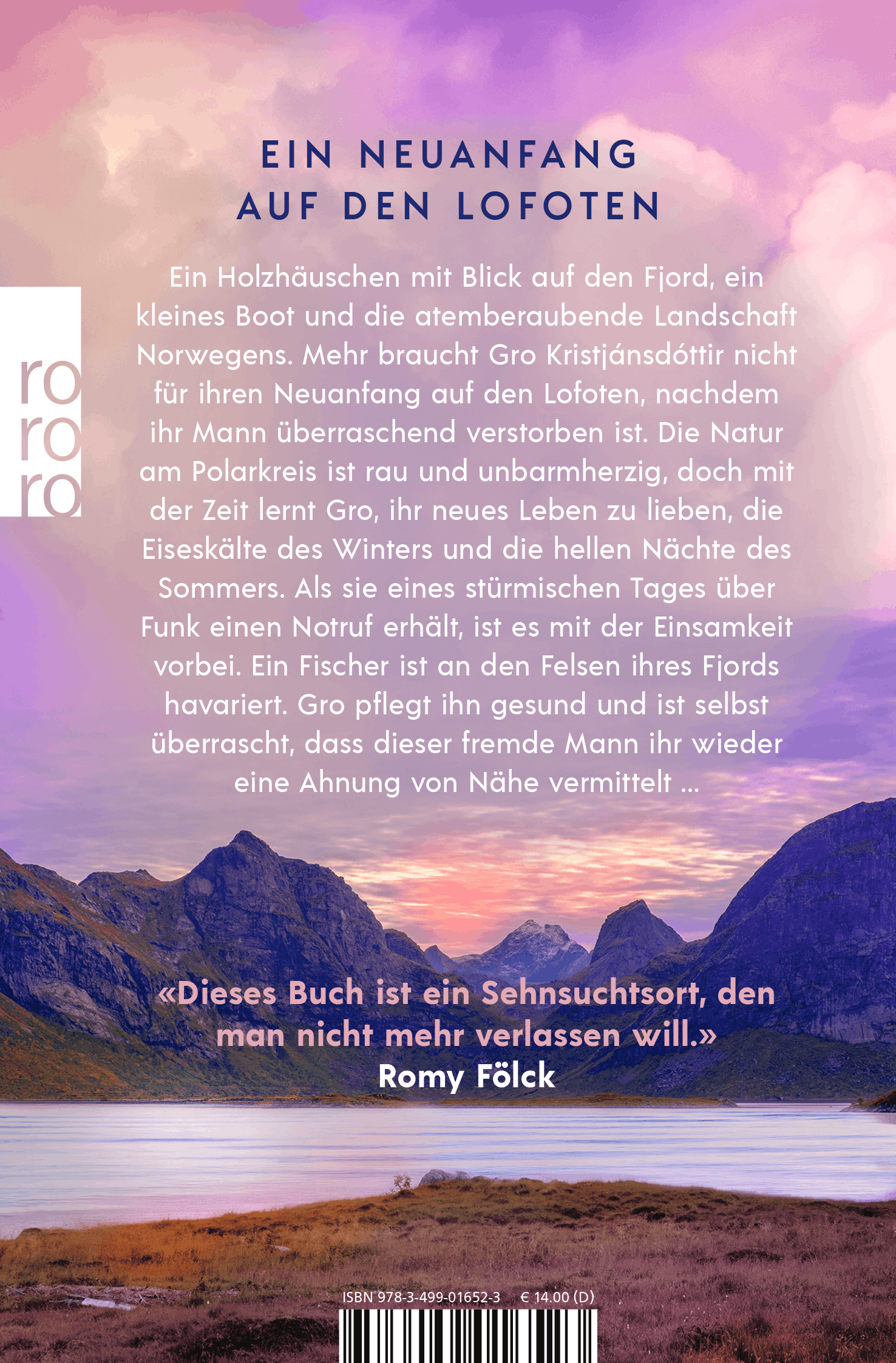 Rückseitencover Die Frau und der Fjord