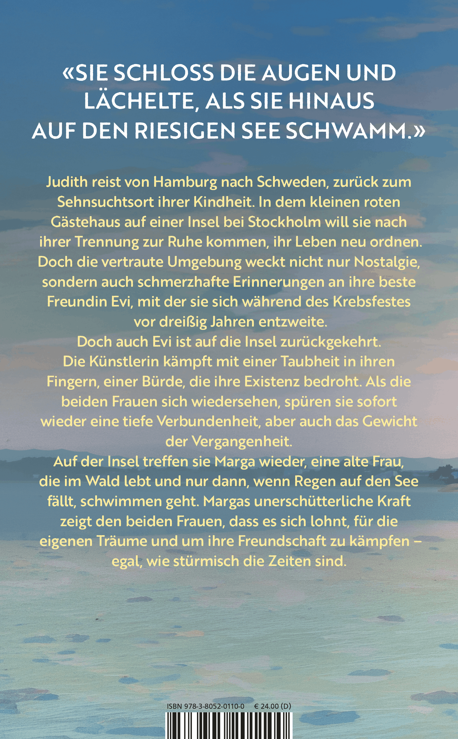 Rückseitencover Die Regenschwimmerin