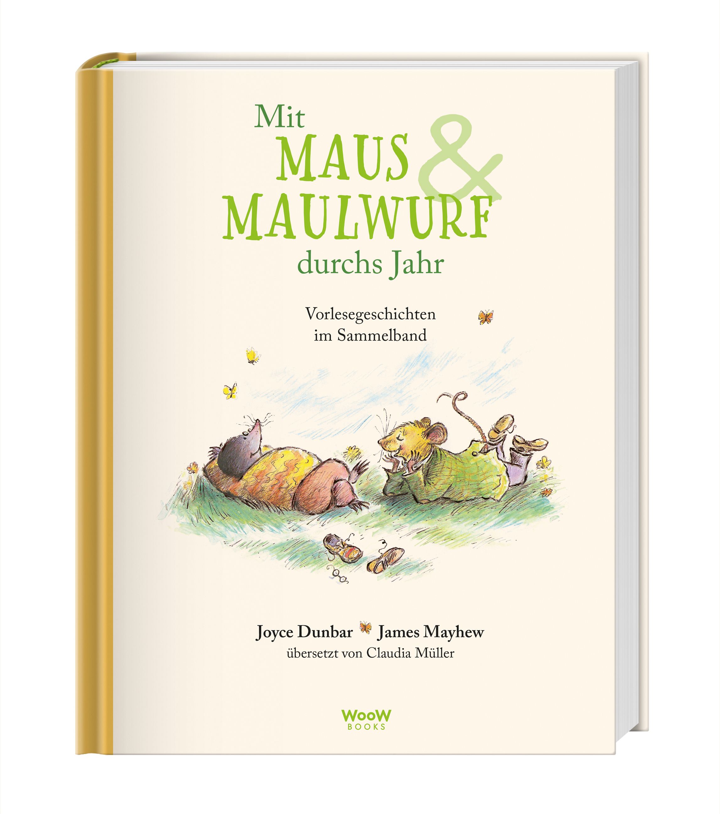 Gesamtes Coverbild Mit Maus und Maulwurf durchs Jahr
