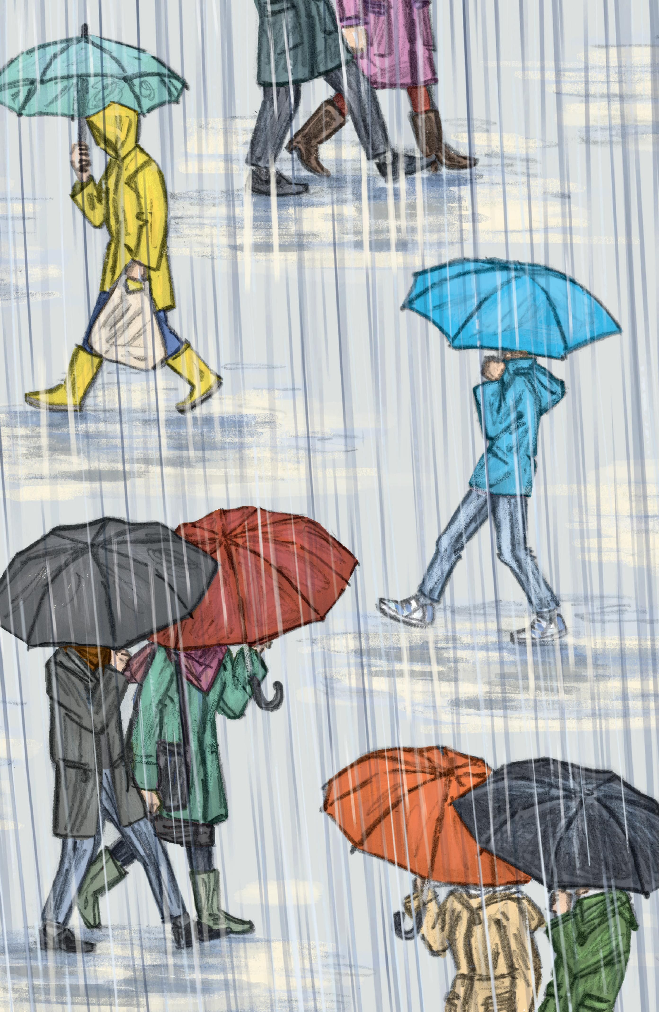 Rückseitencover »Ein kleiner Regen macht nicht nass«