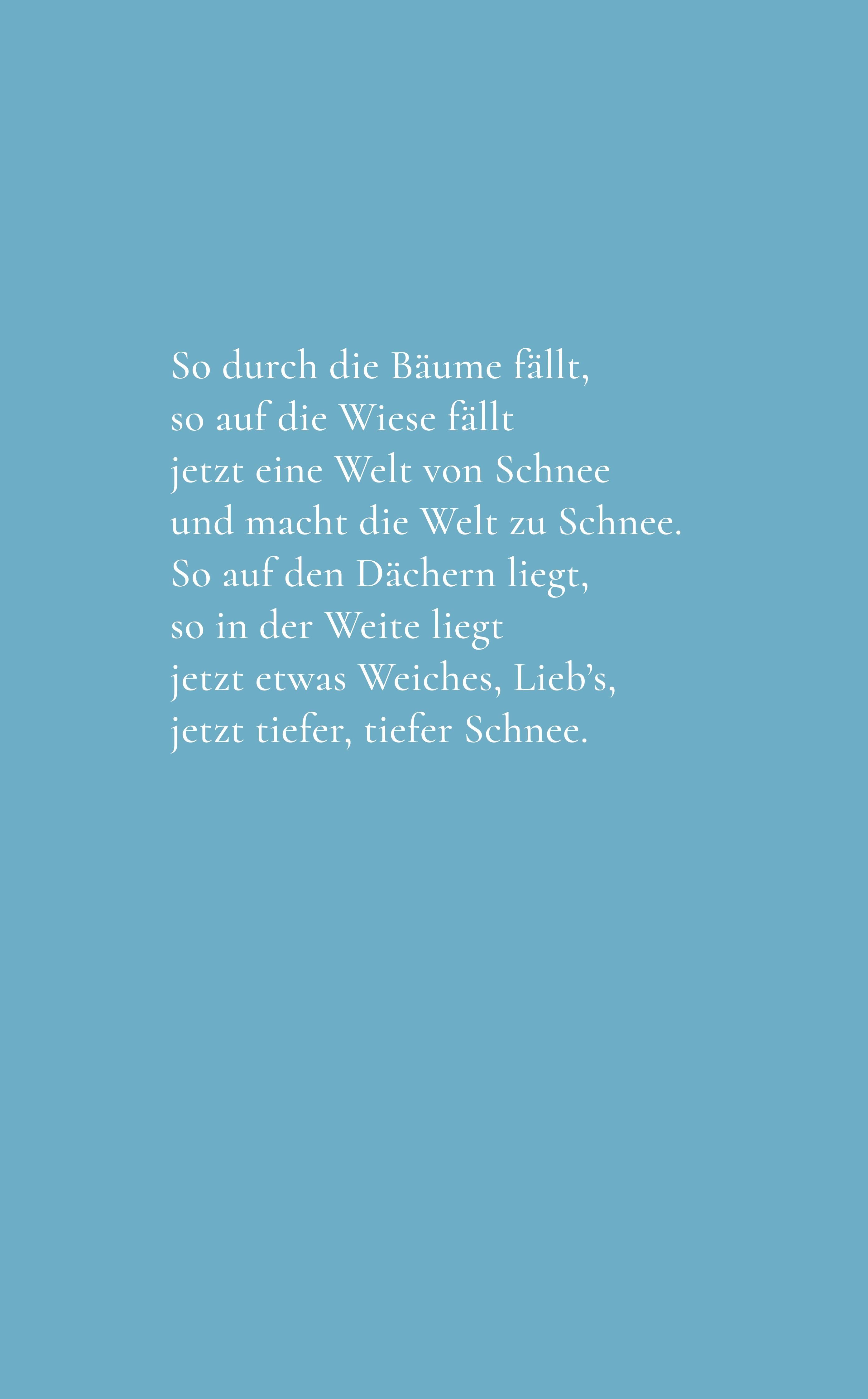 Rückseitencover Tiefer Winter