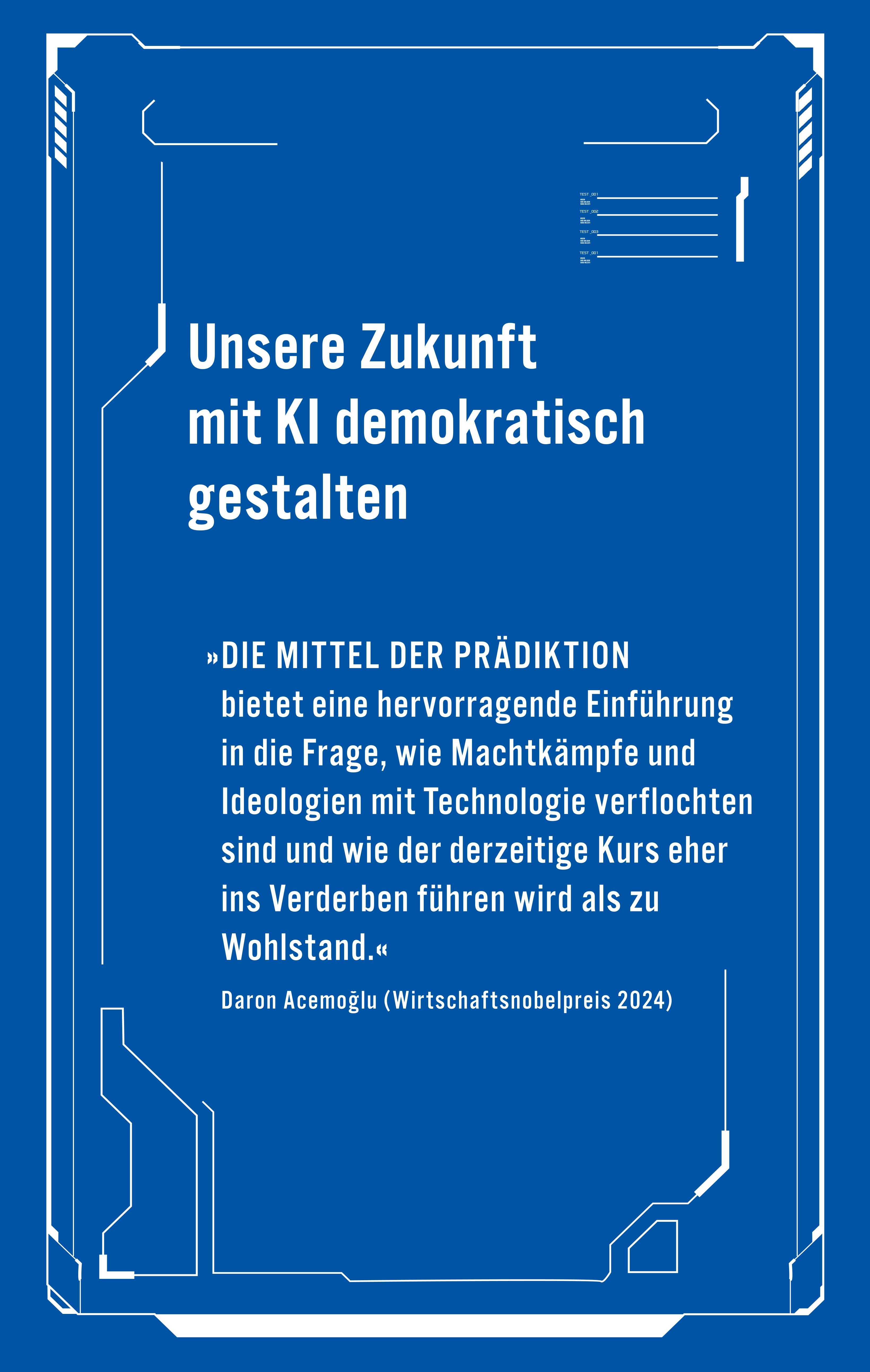 Rückseitencover Die Mittel der Prädiktion