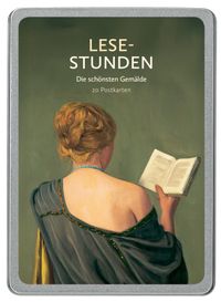 Vorderes Coverbild Lesestunden Postkarten VE 20