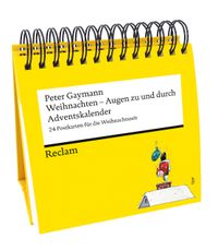 Vorderes Coverbild Weihnachten – Augen zu und durch. Adventskalender