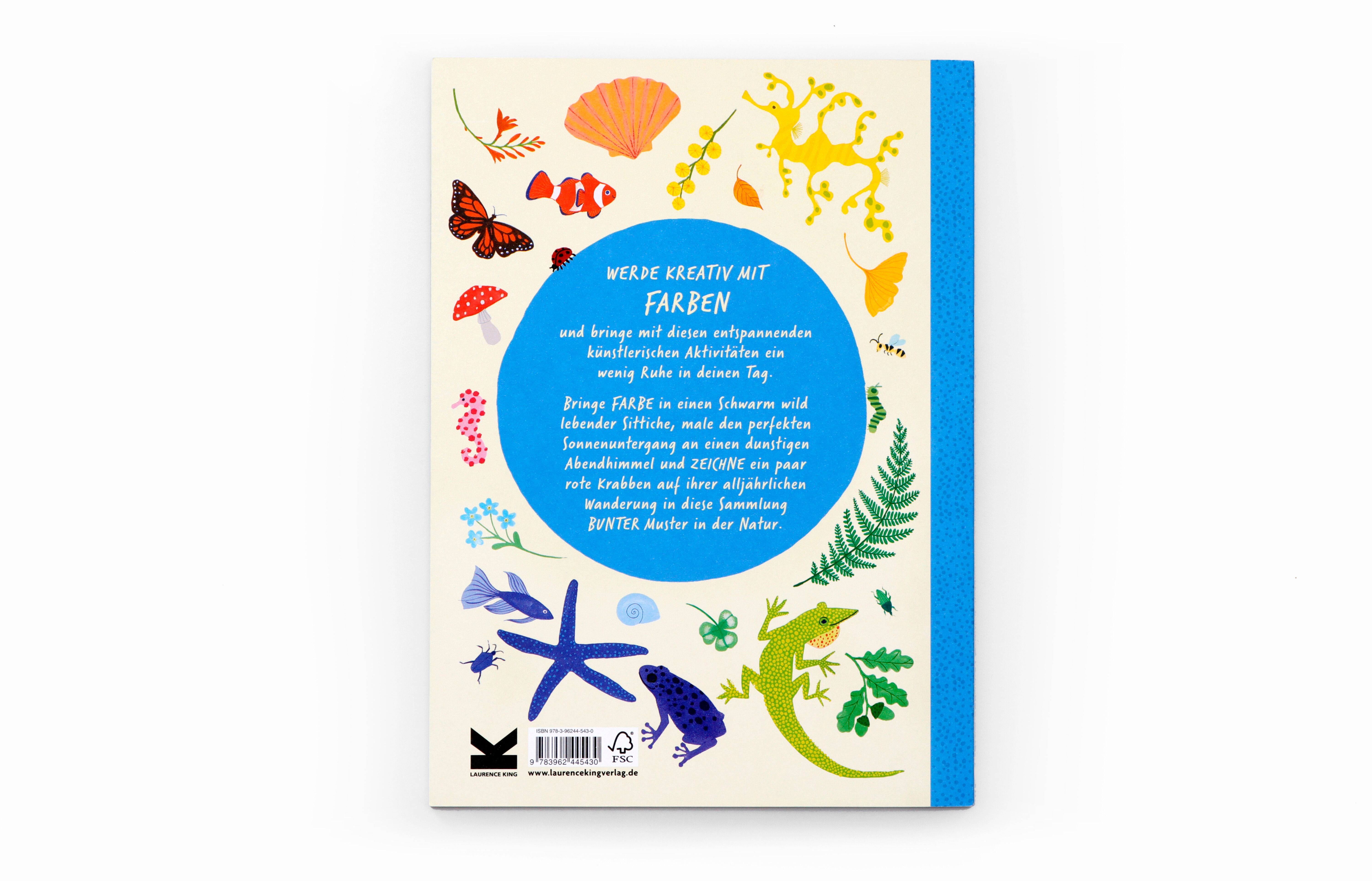 Rückseitencover Zeichne wie die Natur: Farben