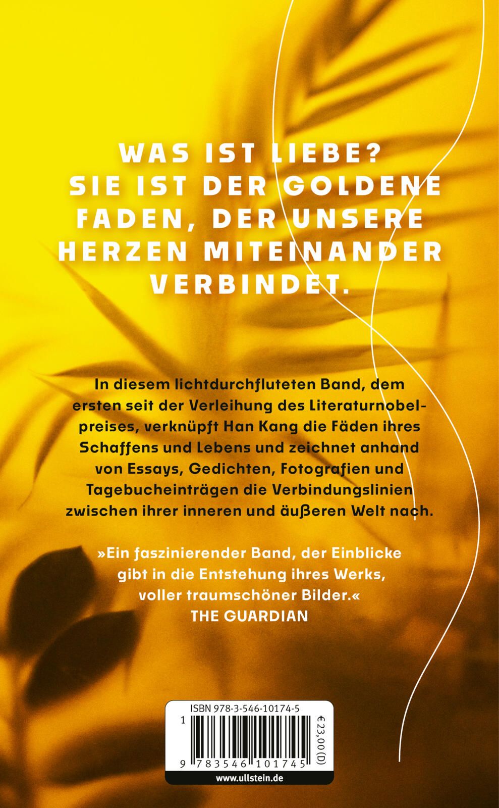 Rückseitencover Der goldene Faden
