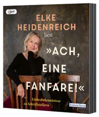 Vorderes Coverbild Ach, eine Fanfare – Liebesbekenntnisse zu Schriftstellern