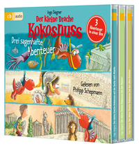 Vorderes Coverbild Der kleine Drache Kokosnuss – Drei sagenhafte Abenteuer