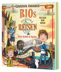 Vorderes Coverbild Rios magische Reisen – Pizza-Alarm in Italien