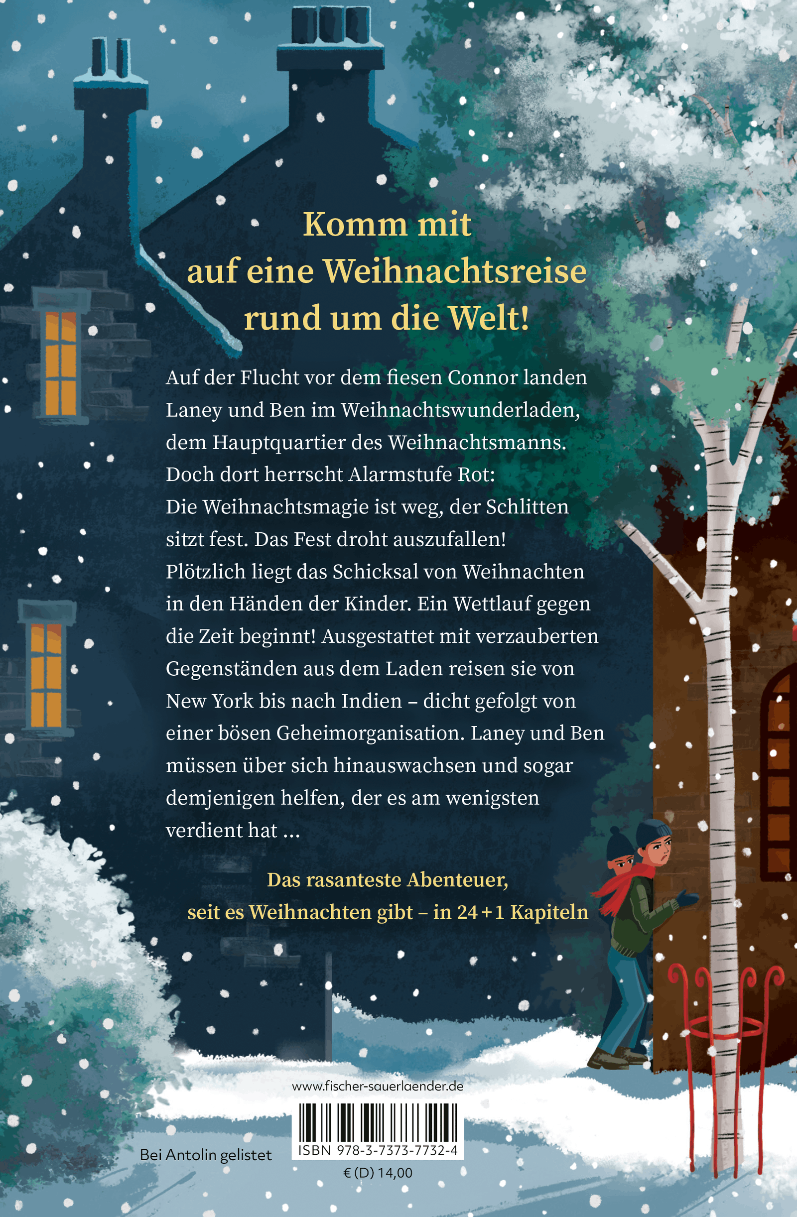 Rückseitencover Der Weihnachtswunderladen