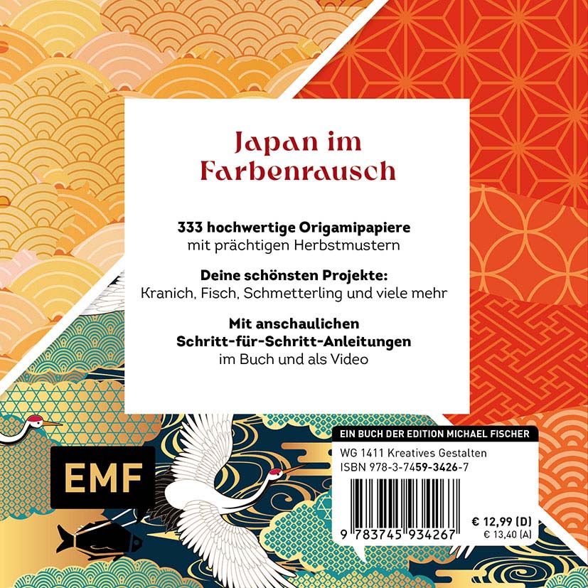 Rückseitencover 333 Origami – Japan Autumn