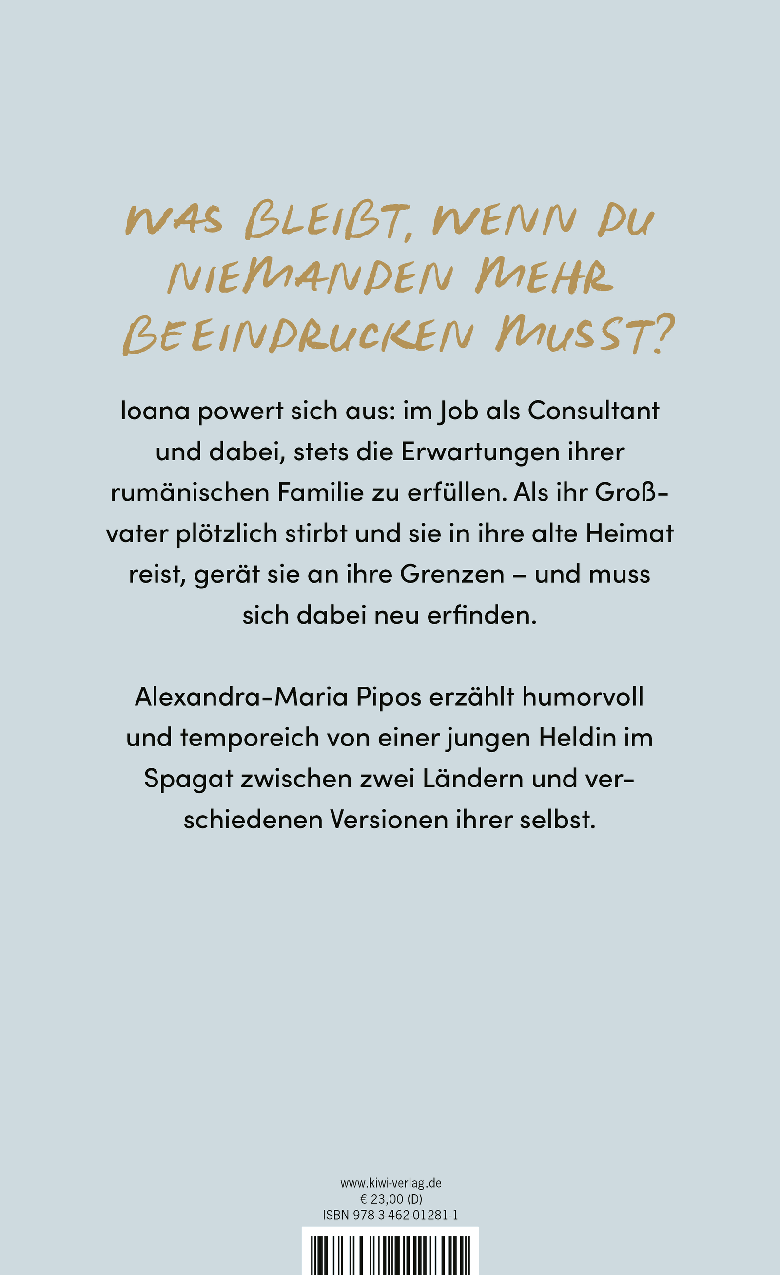 Rückseitencover Gib mir alles