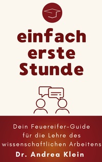 Vorderes Coverbild einfach erste stunde