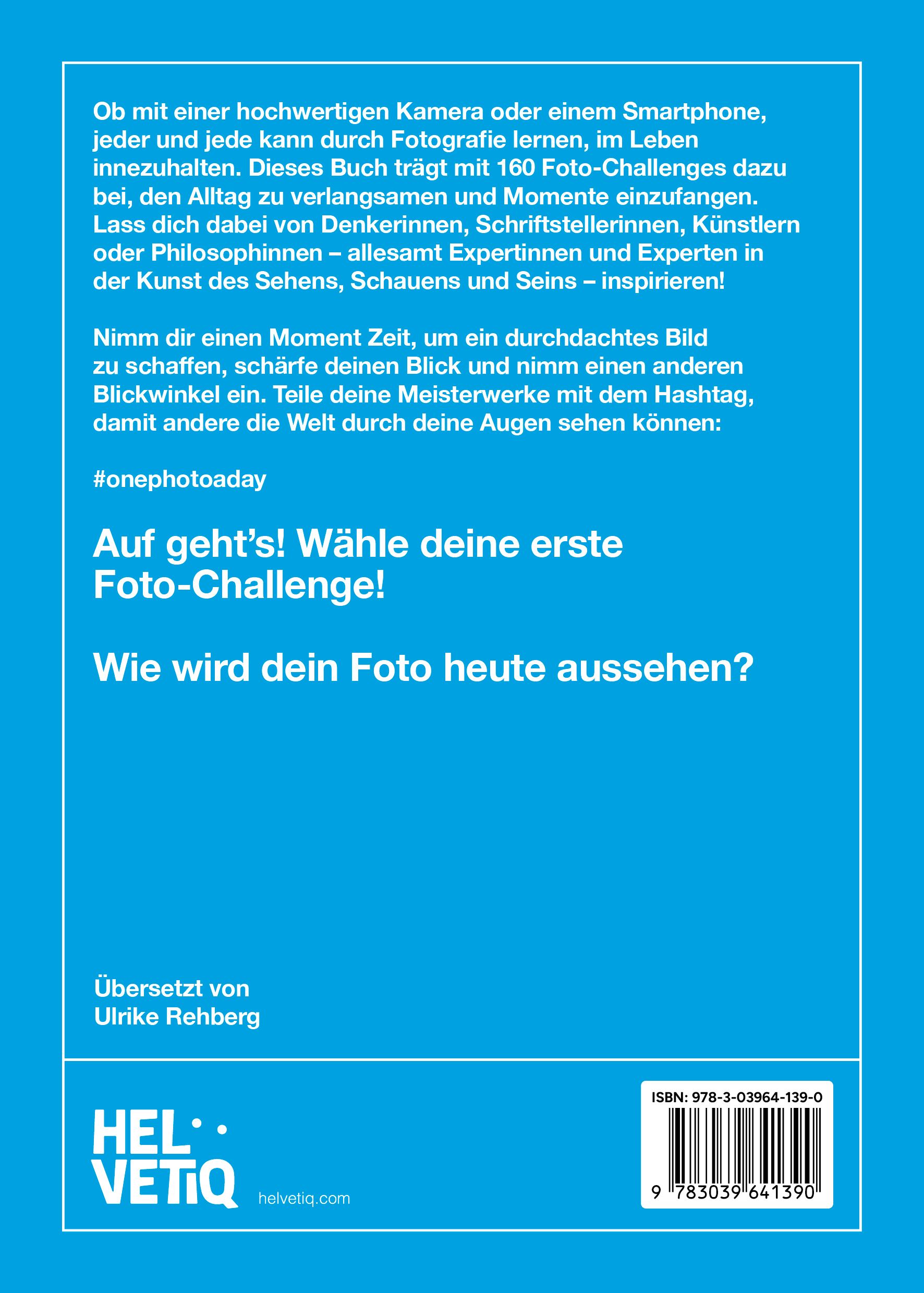 Rückseitencover Jeden Tag ein Foto
