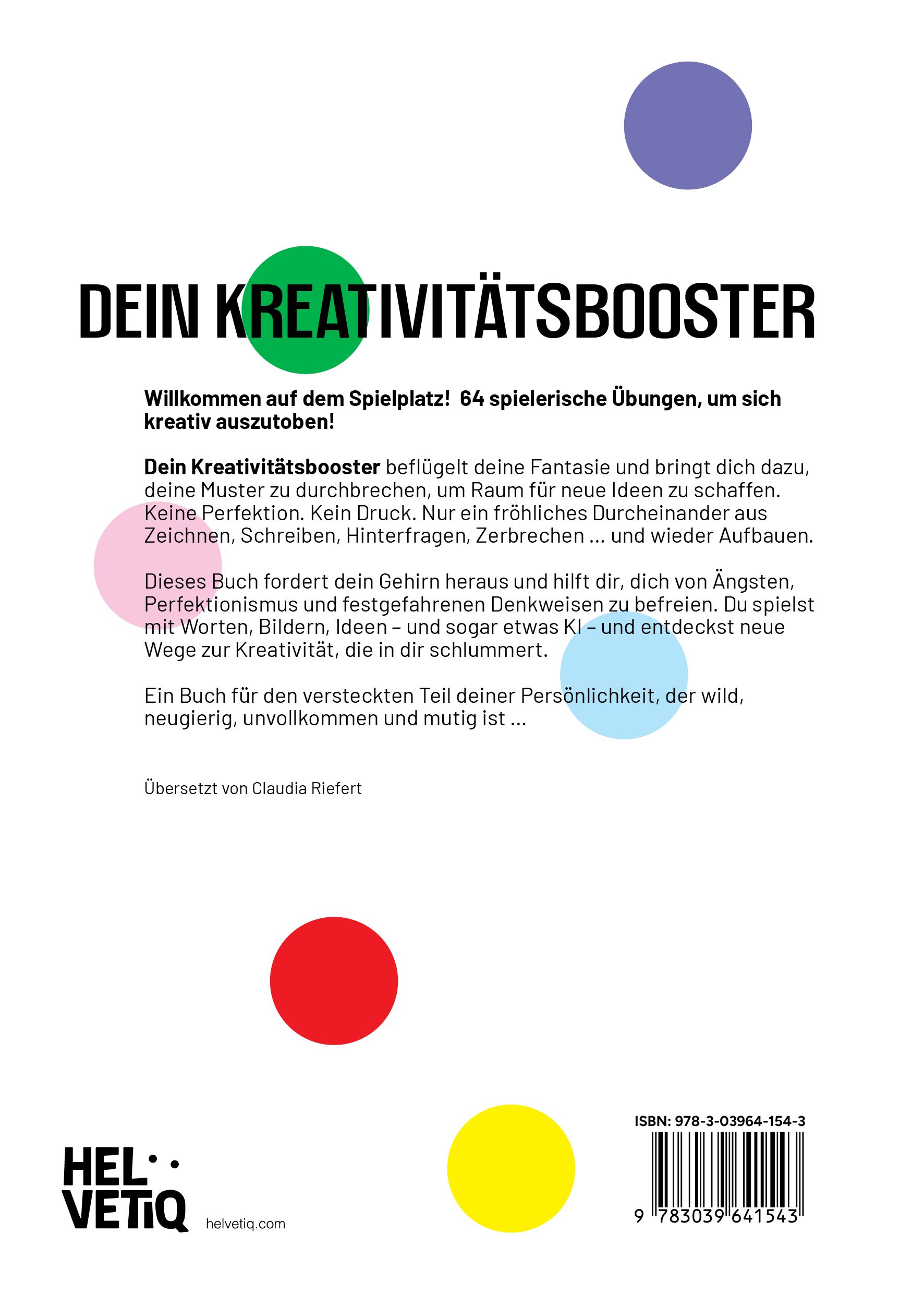 Rückseitencover Dein Kreativitätsbooster