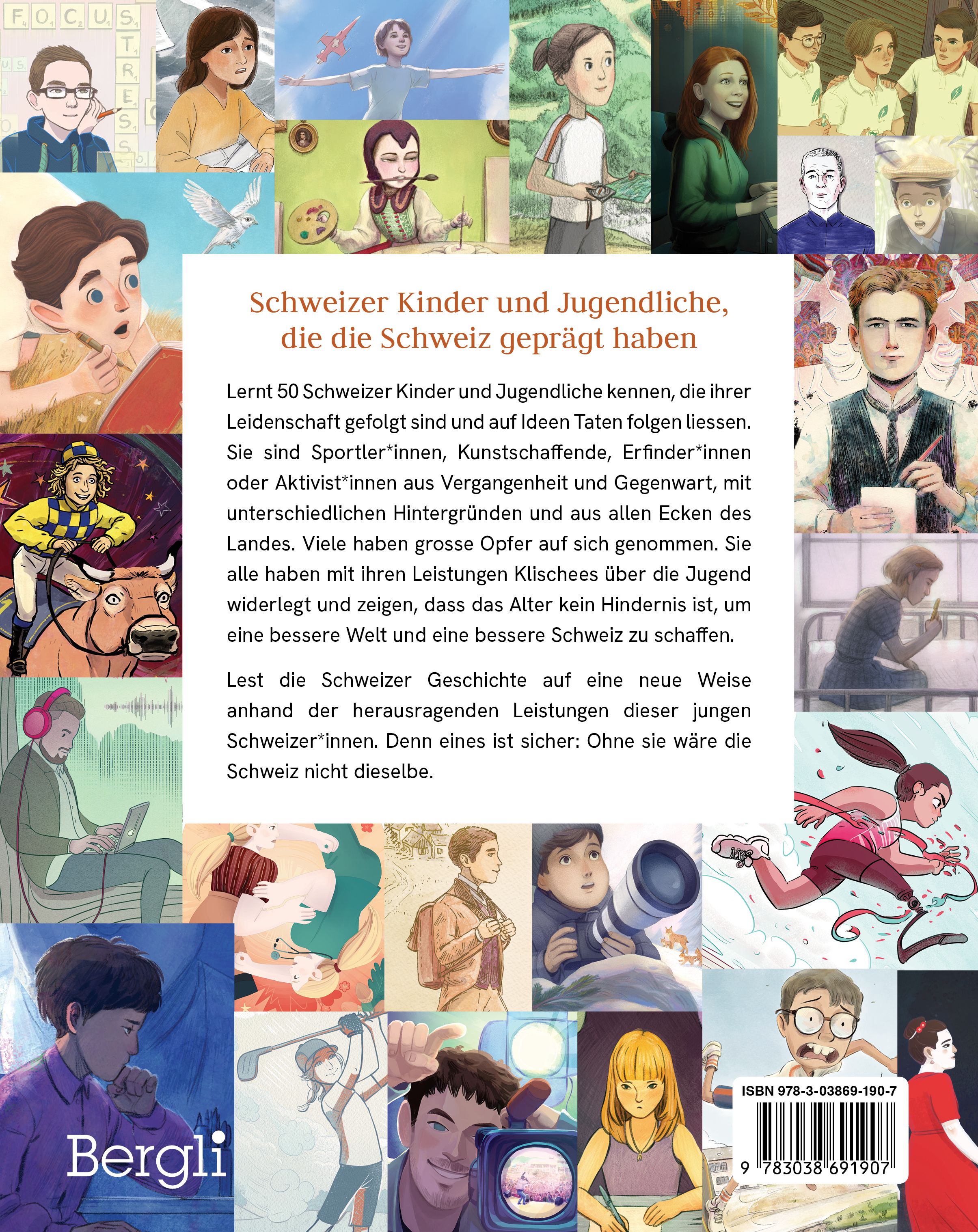 Rückseitencover 50 junge Schweizer Talente