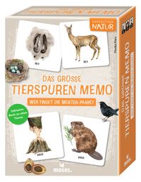 Vorderes Coverbild Expedition Natur Das grosse Tierspuren Memo