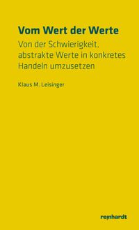 Vorderes Coverbild Vom Wert der Werte