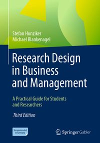 Vorderes Coverbild Research Design in Business and Management