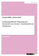 Vorderes Coverbild Stadtgeographische Begehung der Innenstadt von Giessen - Einzelhandel und Stadtgenese