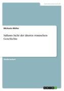 Vorderes Coverbild Sallusts Sicht der älteren römischen Geschichte