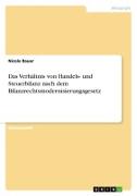 Vorderes Coverbild Das Verhältnis von Handels- und Steuerbilanz nach dem Bilanzrechtsmodernisierungsgesetz