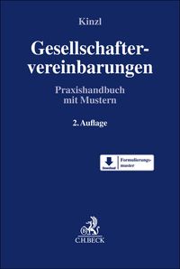 Vorderes Coverbild Gesellschaftervereinbarungen