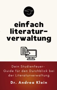 Vorderes Coverbild einfach literaturverwaltung