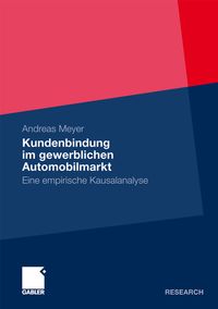 Vorderes Coverbild Kundenbindung im gewerblichen Automobilmarkt