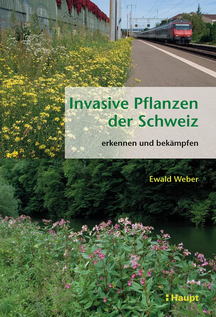 Vorderes Coverbild Invasive Pflanzen der Schweiz