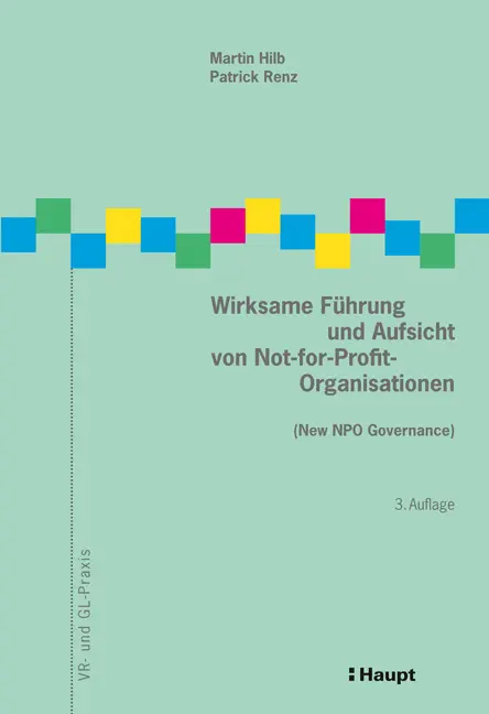 Vorderes Coverbild Wirksame Führung und Aufsicht von Not-for-Profit-Organisationen
