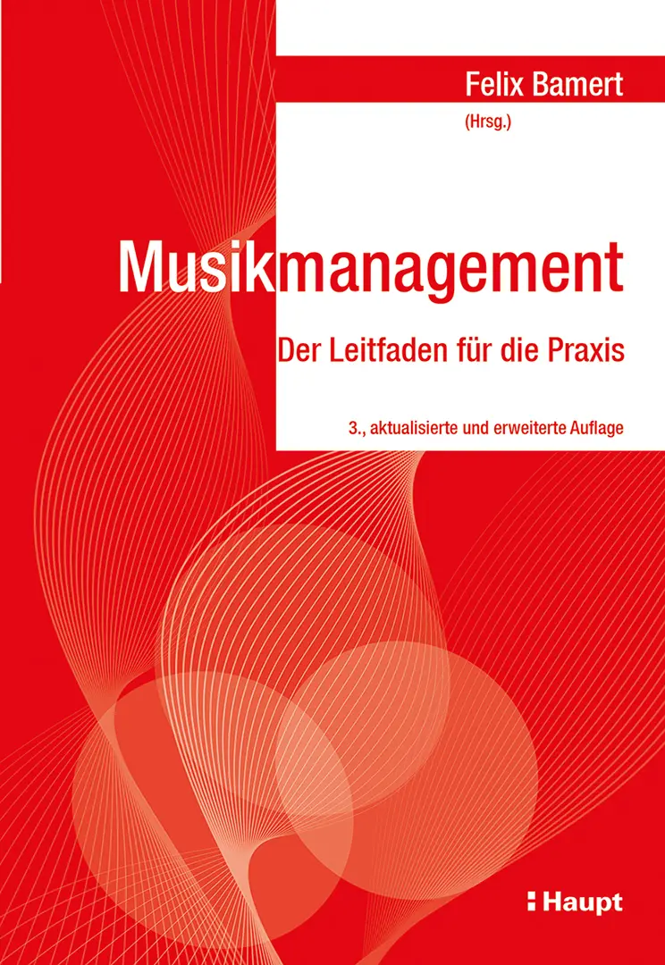 Vorderes Coverbild Musikmanagement
