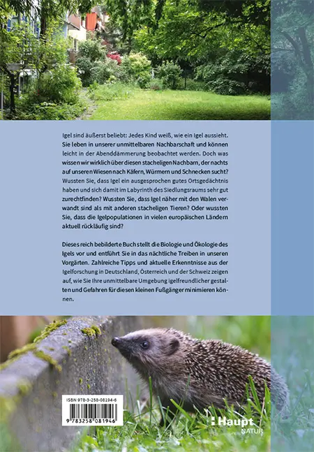 Rückseitencover Der Igel – Nachbar und Wildtier