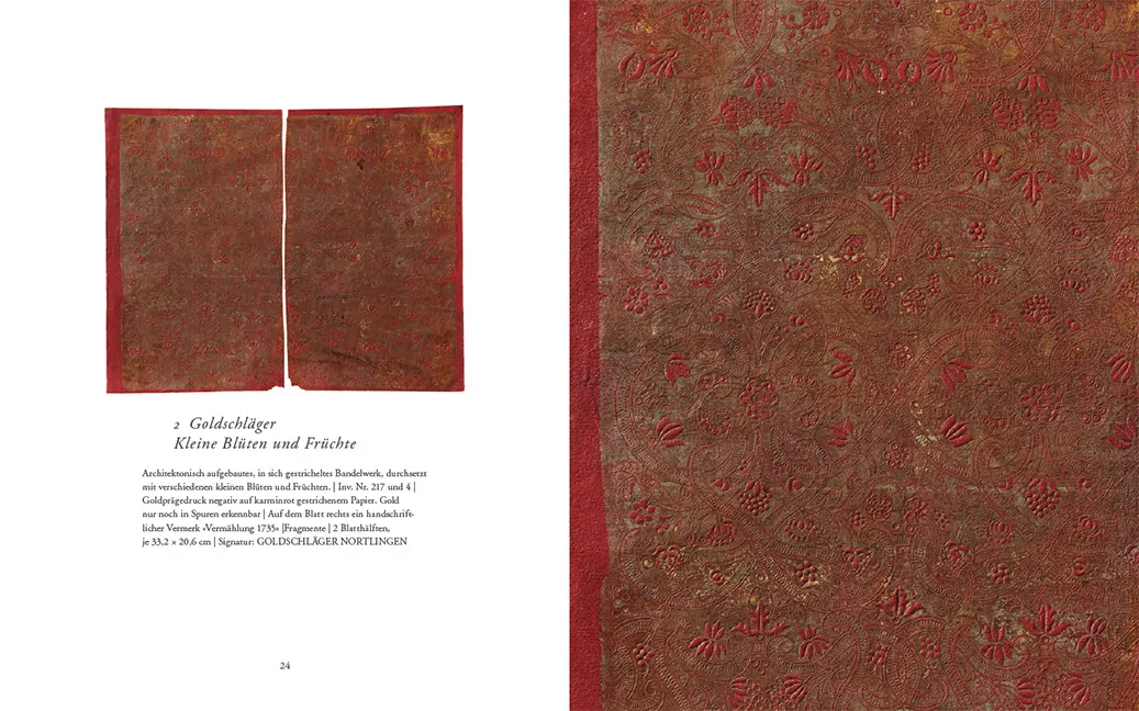 Beispielinhalt (Bild) Die phantastische Welt der Brokatpapiere