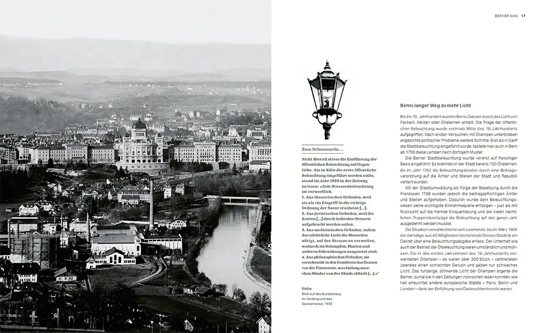 Beispielinhalt (Bild) Energie für Bern