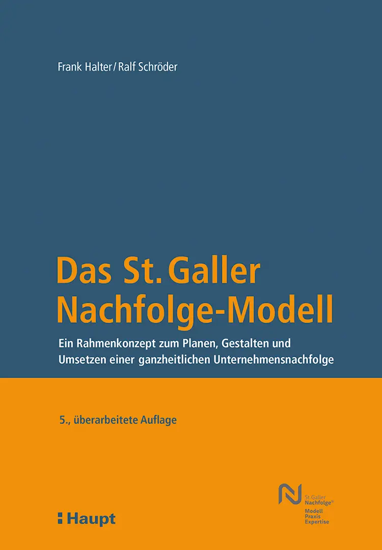 Vorderes Coverbild Das St. Galler Nachfolge-Modell