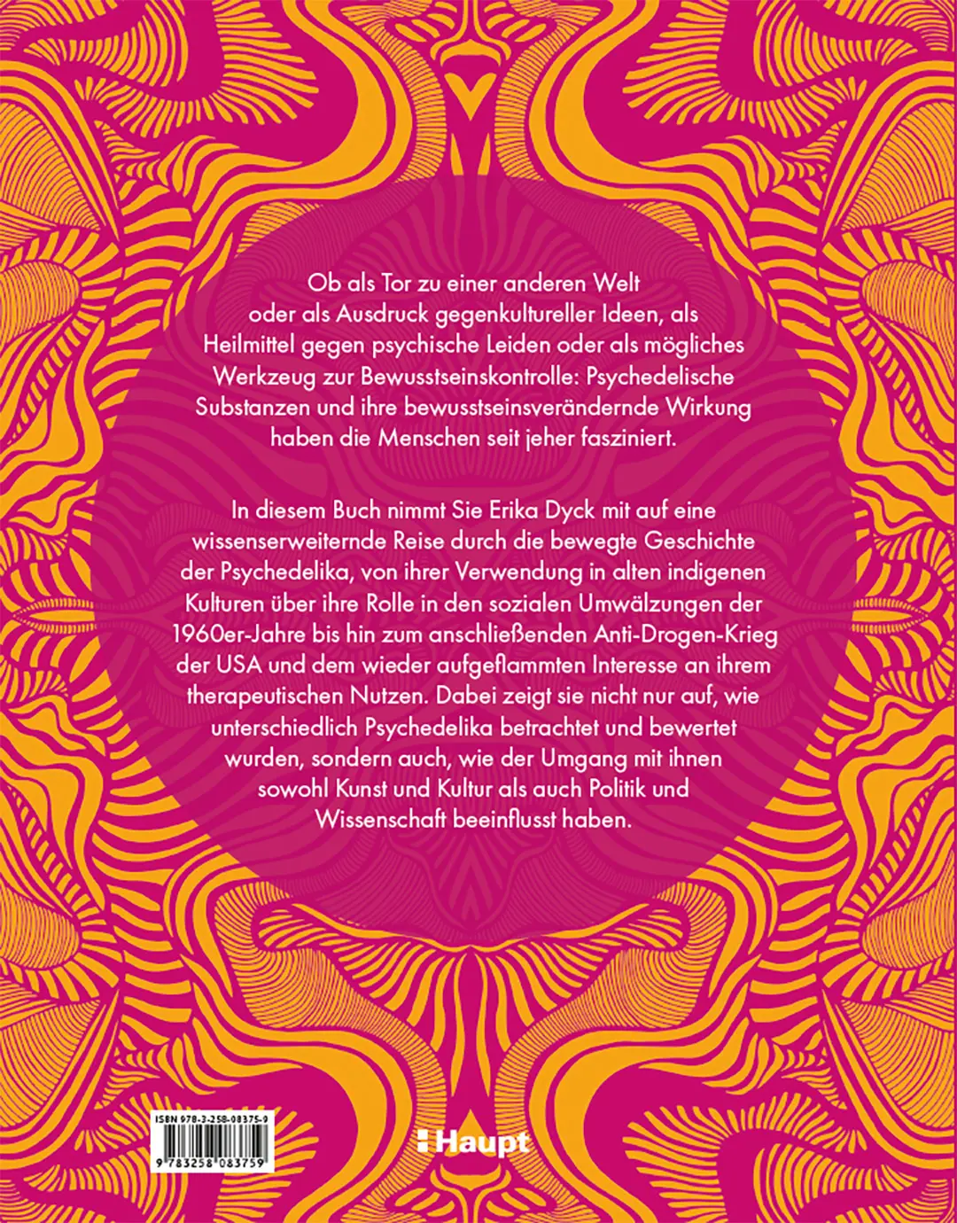 Rückseitencover Rausch – Eine Kulturgeschichte der Psychedelika