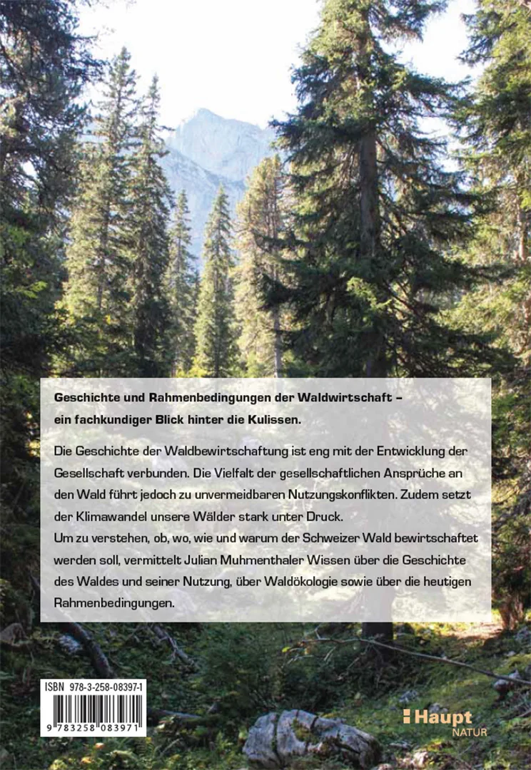 Beispielinhalt (Bild) Waldbewirtschaftung in der Schweiz