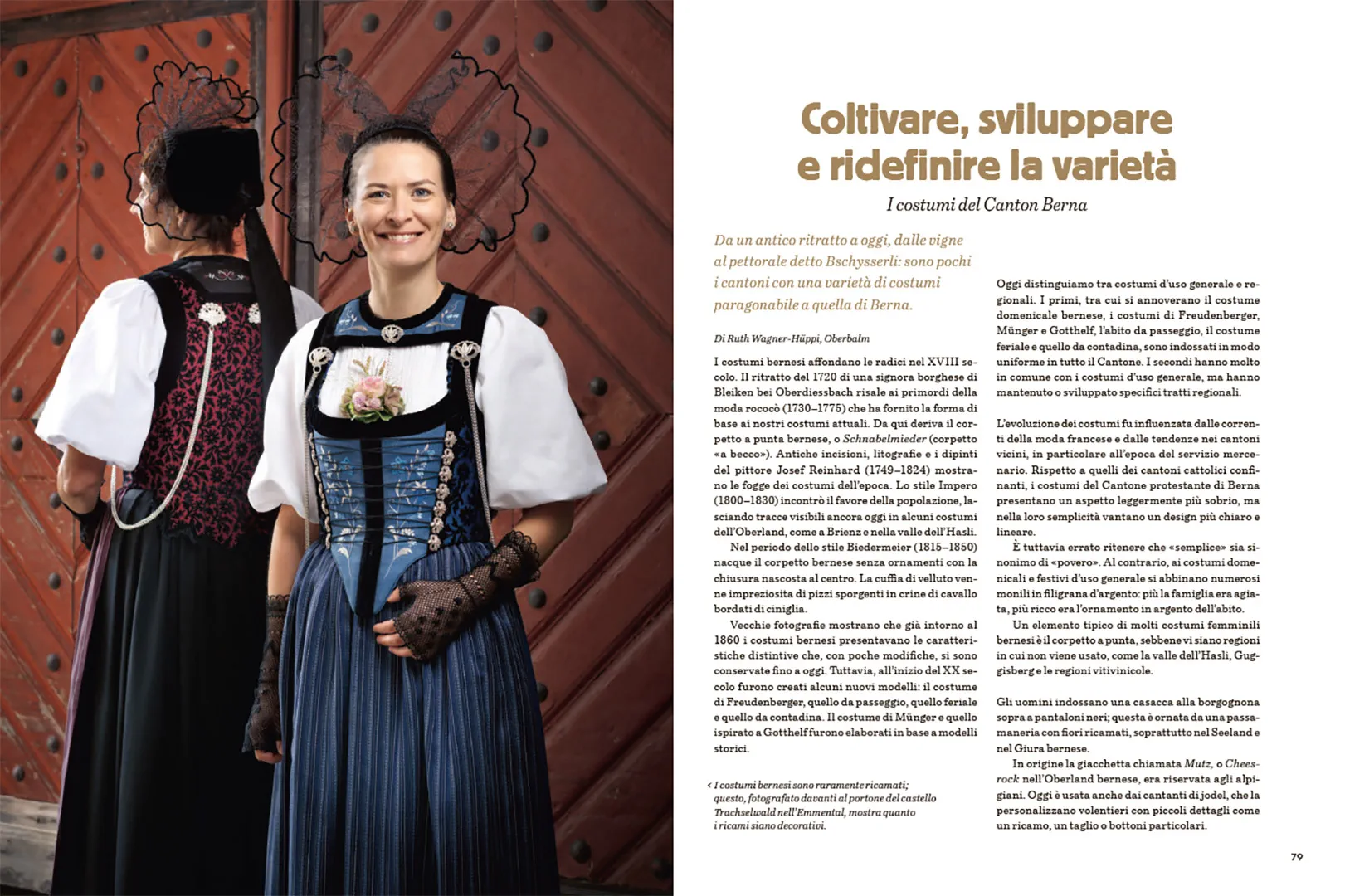 Beispielinhalt (Bild) I costumi tradizionali svizzeri