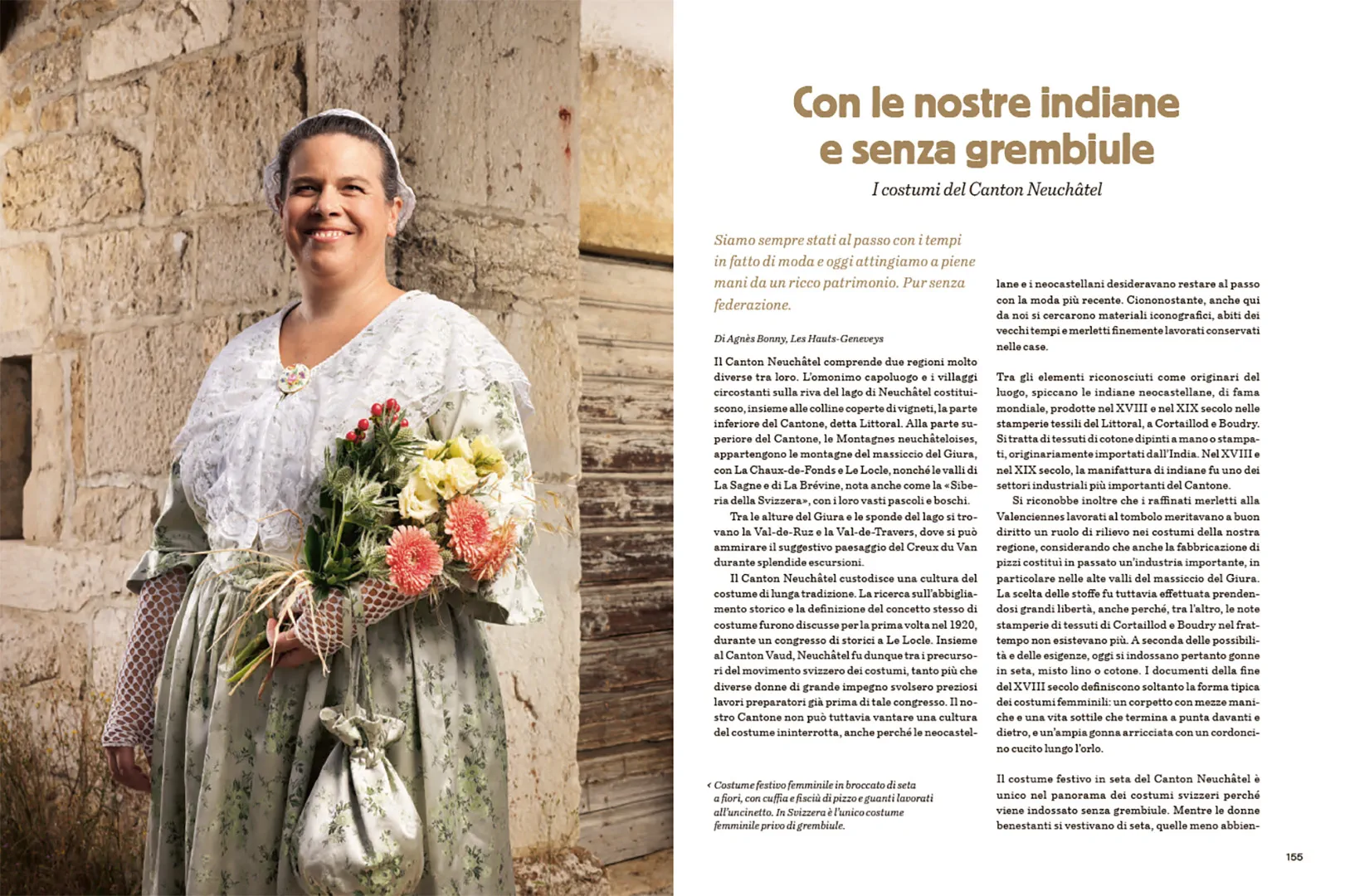 Beispielinhalt (Bild) I costumi tradizionali svizzeri